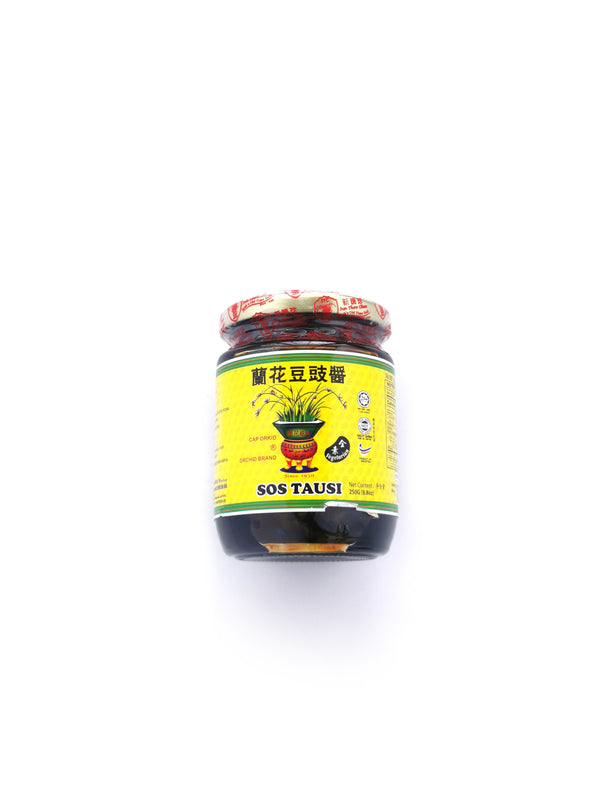 Orchid Brand Tausee / Black Bean Paste 蘭花牌豆豉醬
