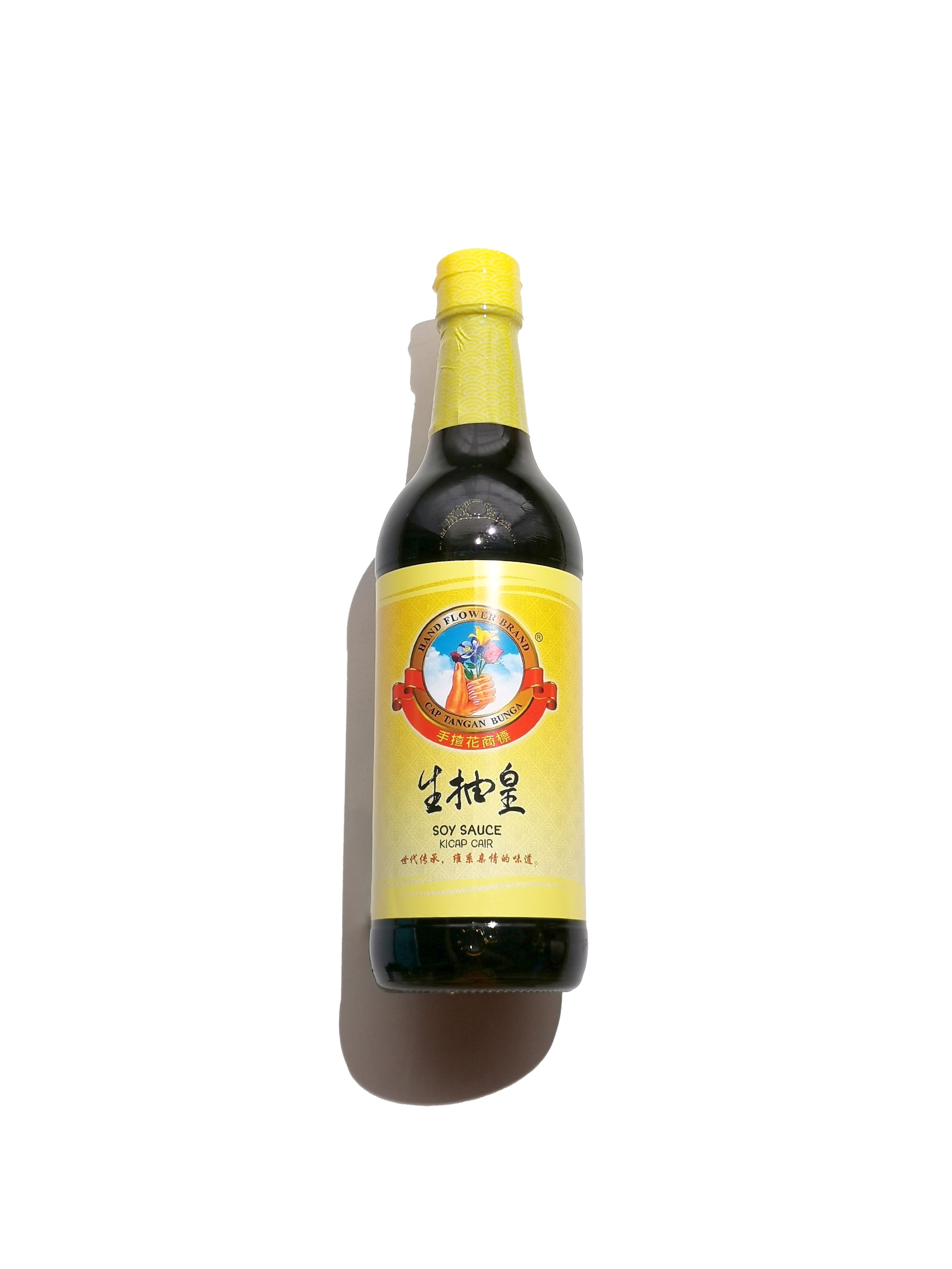 Hand Flower Brand Soy Sauce 手揸花生抽 - 500ml