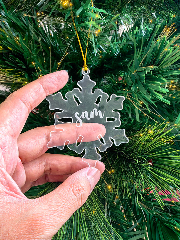 Christmas Ornaments - Snowflake