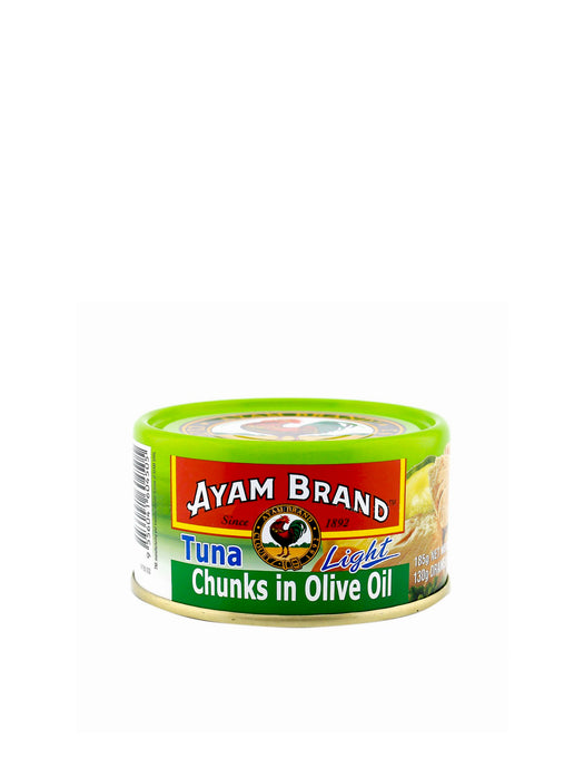 Ayam Ayam Brand Tuna Chunks in Olive Oil 雄雞標橄欖金槍魚塊