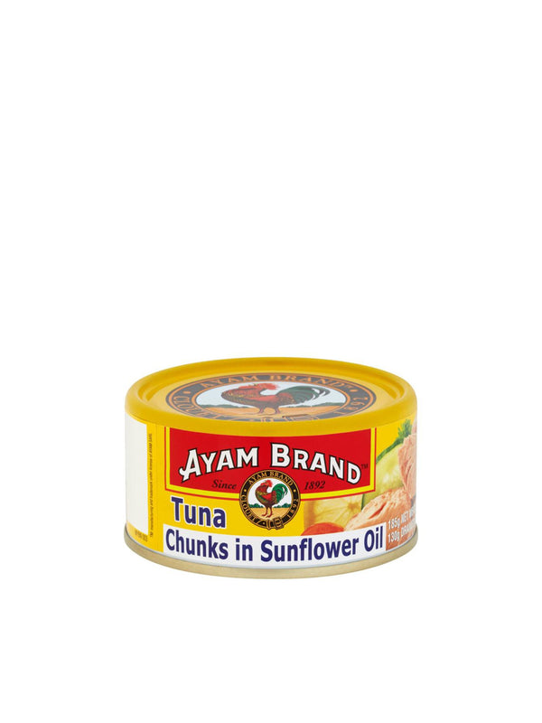 Ayam Brand Tuna Chunks in Sunflower Oil 雄雞標葵花油浸金槍魚塊