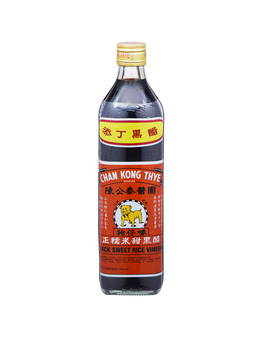 Chan Kong Thye Black Sweet Vinegar 狗仔嘜黑醋