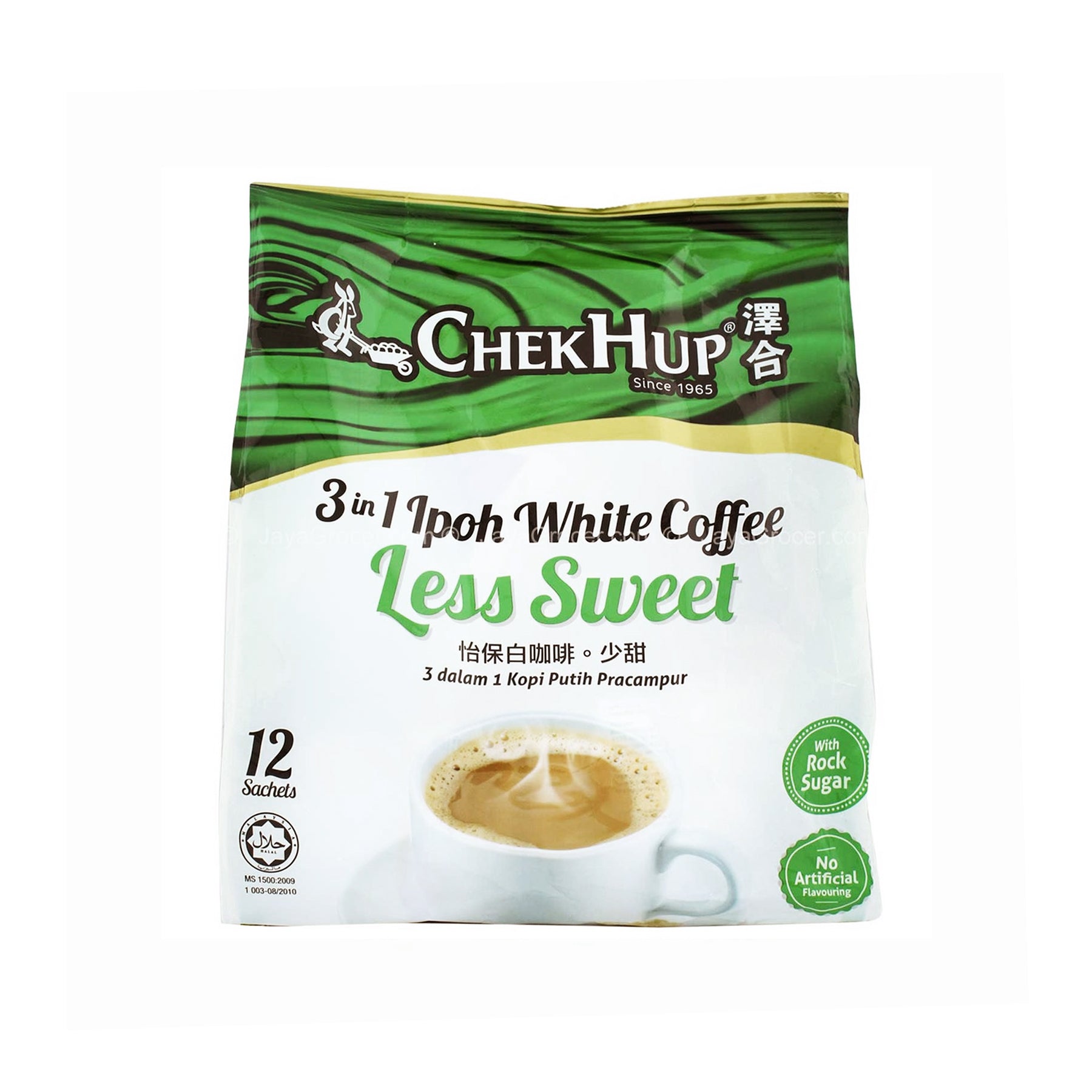 ChekHup 3in1 Ipoh White Coffee Less Sweet 澤合少甜白咖啡