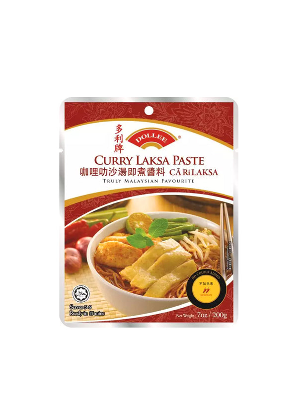 Dollee Curry Laksa Paste 多利牌咖哩叻沙醬