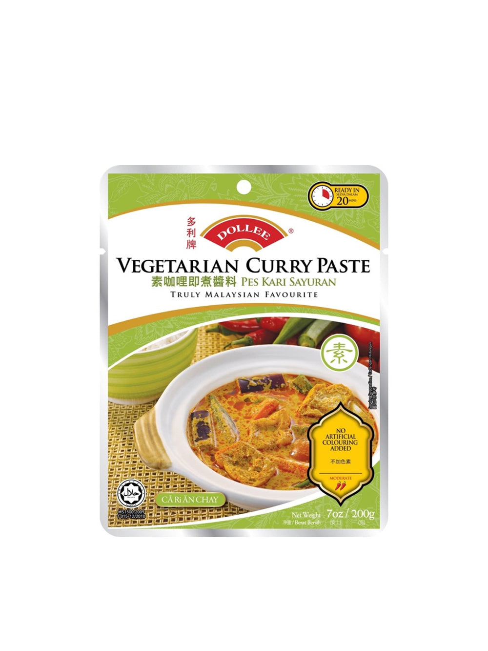 Dollee Vegetarian Curry Paste 多利牌素咖哩醬