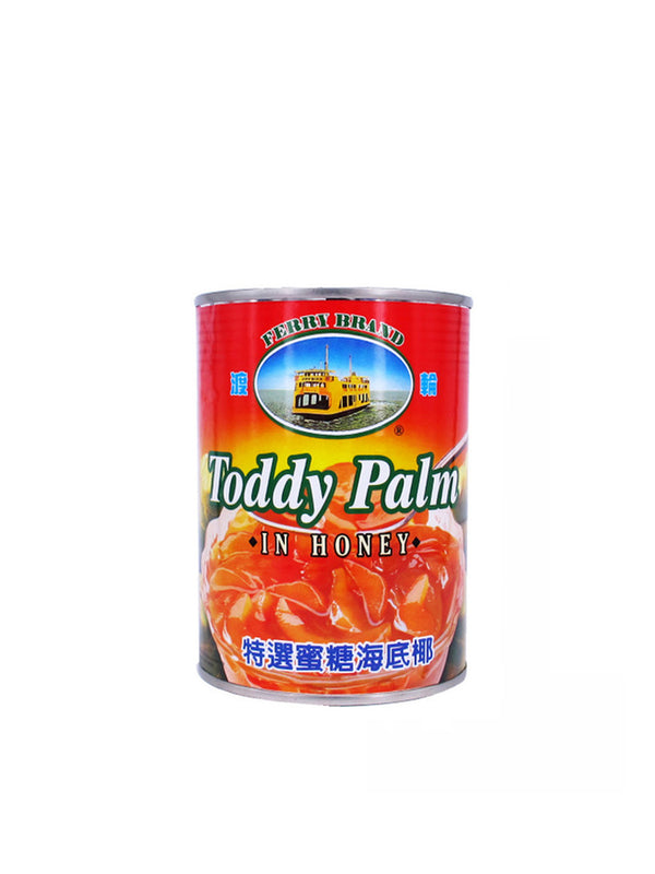 Ferry Brand Toddy Palm in Honey 渡輪牌蜜糖海底椰 565g