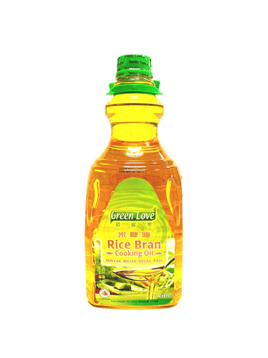 Green Love Rice Bran Cooking Oil - 2 ltr