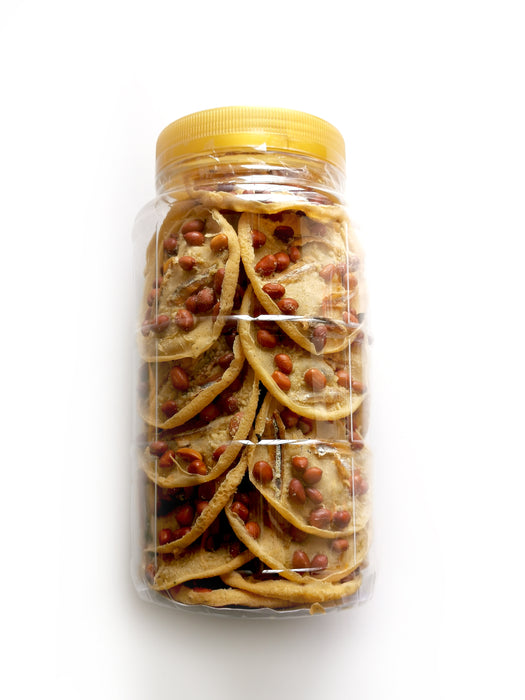 Homemade Anchovy & Nuts Crackers