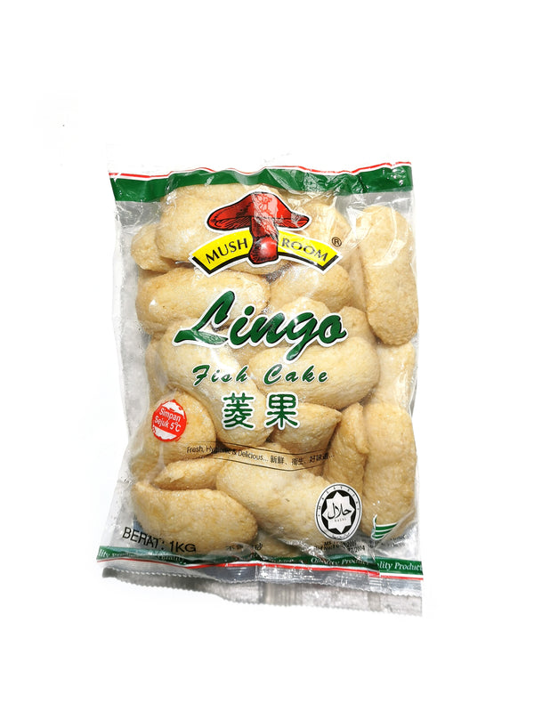 Mushroom Brand Lingo Fish Cake 菱果 - 1kg