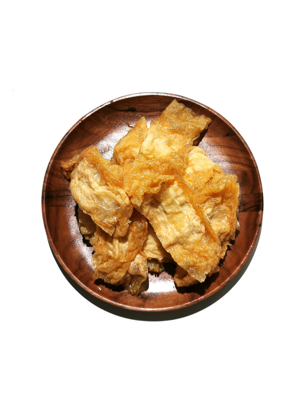 Fried Beancurd with Fish Paste Filling 炸腐竹