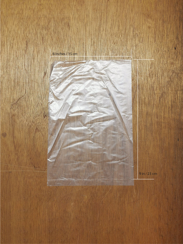 Plastic Ribu 6 x 9 (Thin / 薄) 塑料袋 - 600g