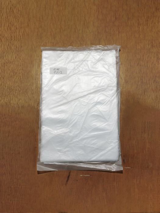 Plastic HM 8 x 12 (Medium Thick / 中厚) 塑料袋 - 500g