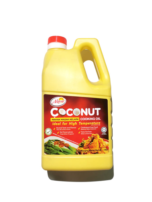 Akasa Coconut Cooking Oil 椰子油 - 1 ltr