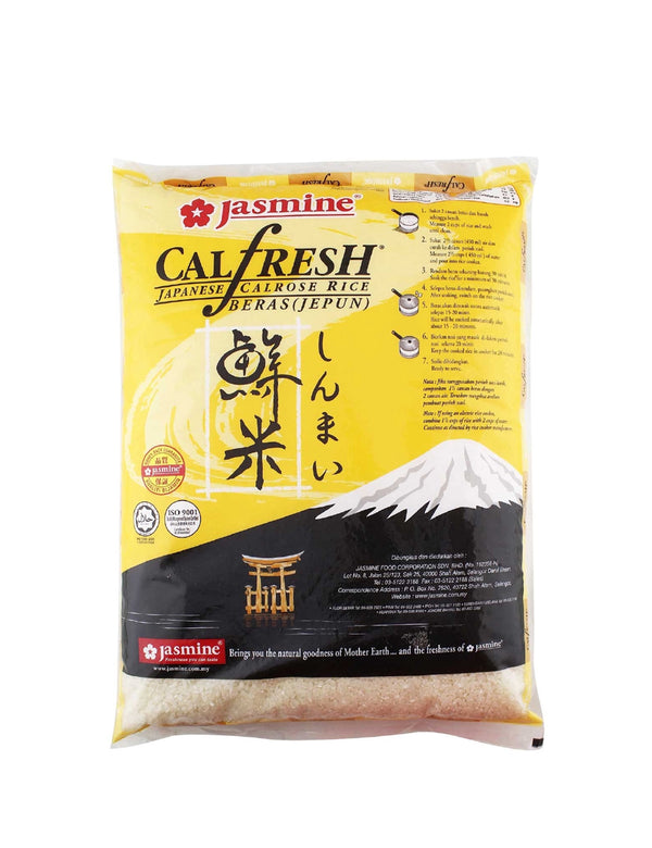 Jasmine Calfresh Japanese Calrose Rice 日本鮮米 5kg