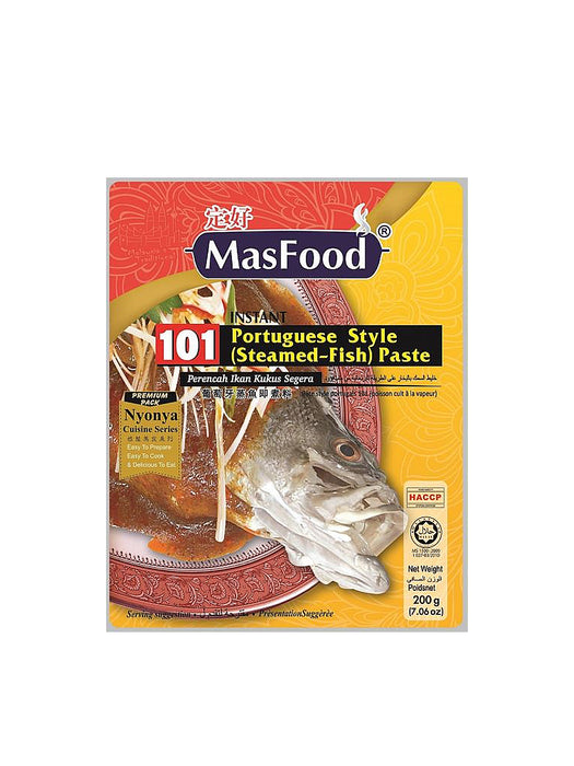 MasFood 101 Portuguese Style Steamed Fish Paste