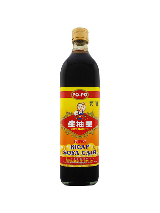 PoPo King Light Soy Sauce 寶寶生抽王 - 720ml