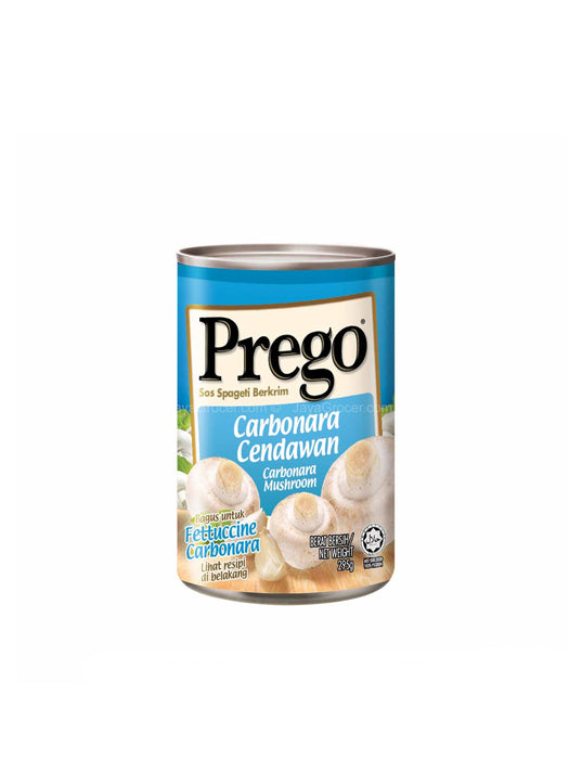 Prego Carbonara Mushroom Sauce 奶油義大利醬 - 295g