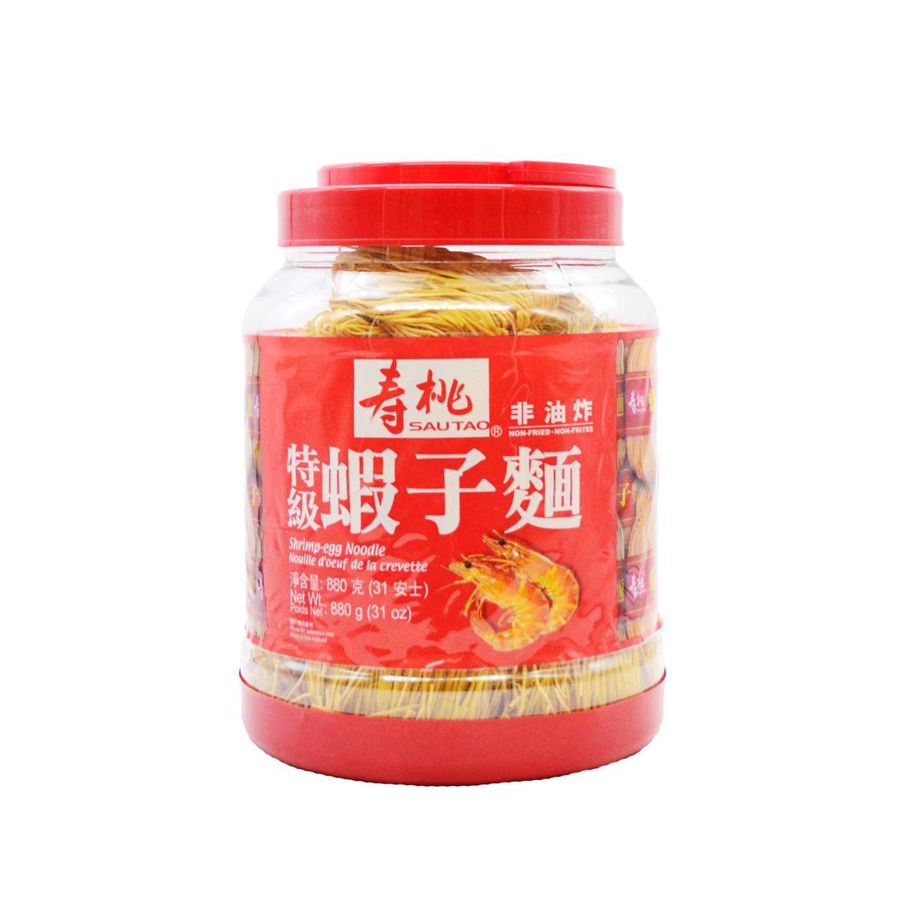 Sautao Shrimp Egg Noodle 壽桃牌蝦子麵